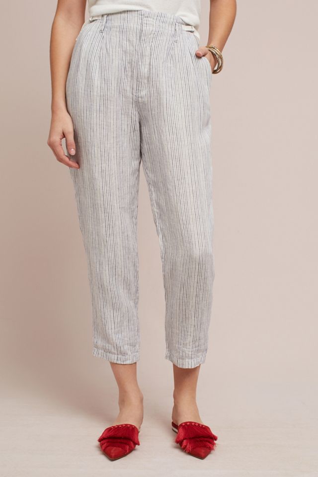 Pleated Linen Pants #3