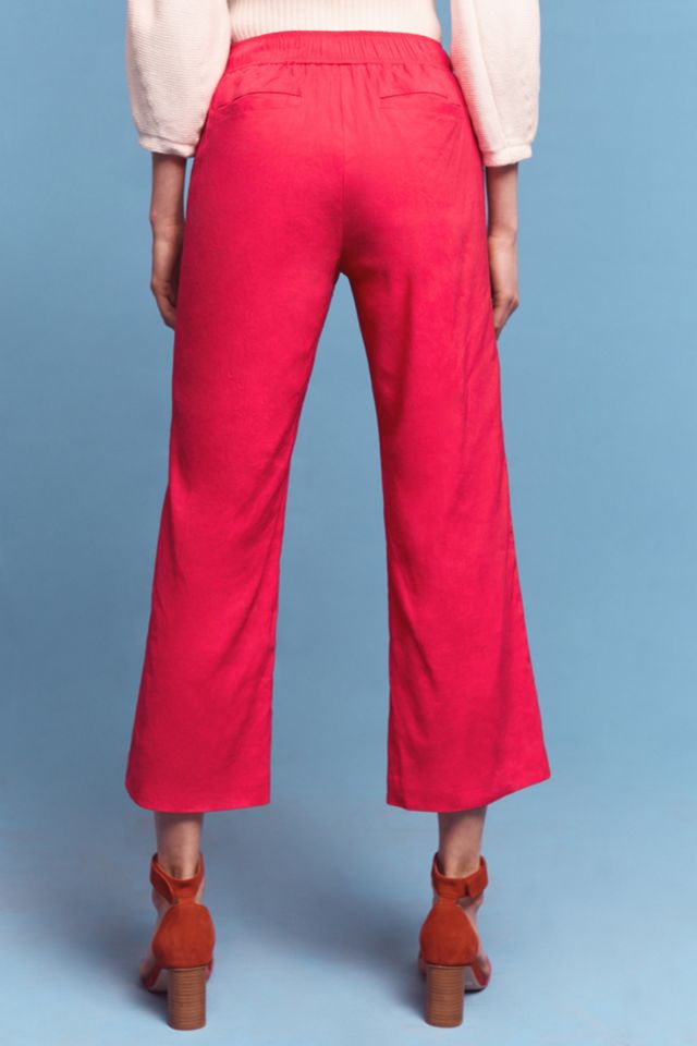 Linen Crop Flares #3