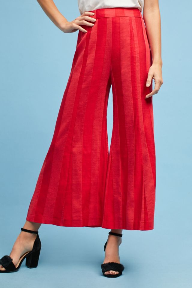 Tonal Striped Trousers #1