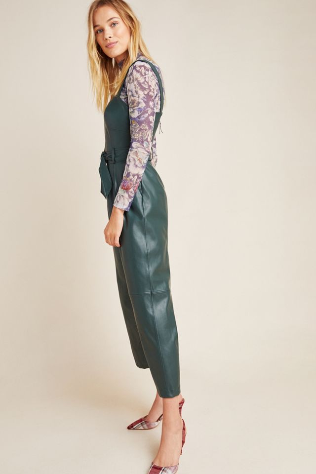 Samira Faux Leather Jumpsuit #3