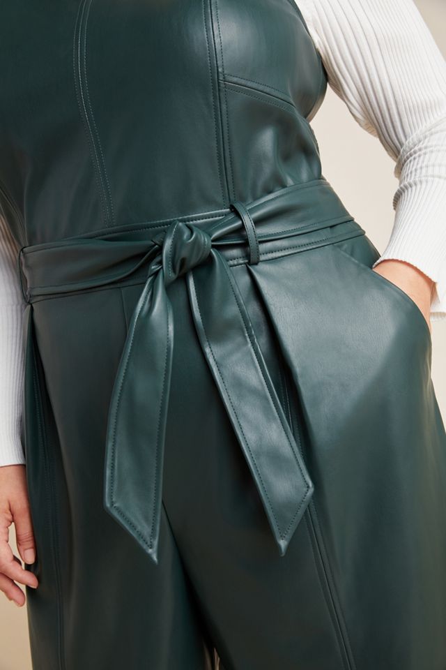 Samira Faux Leather Jumpsuit #5