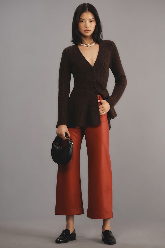 Anthropologie leather pants shop