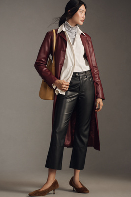 パンツ IIROT / Aynthetic Leather Cropped Pants IIROT/イロット】Aynthetic Leather Cropped Pant 020-022-WP50