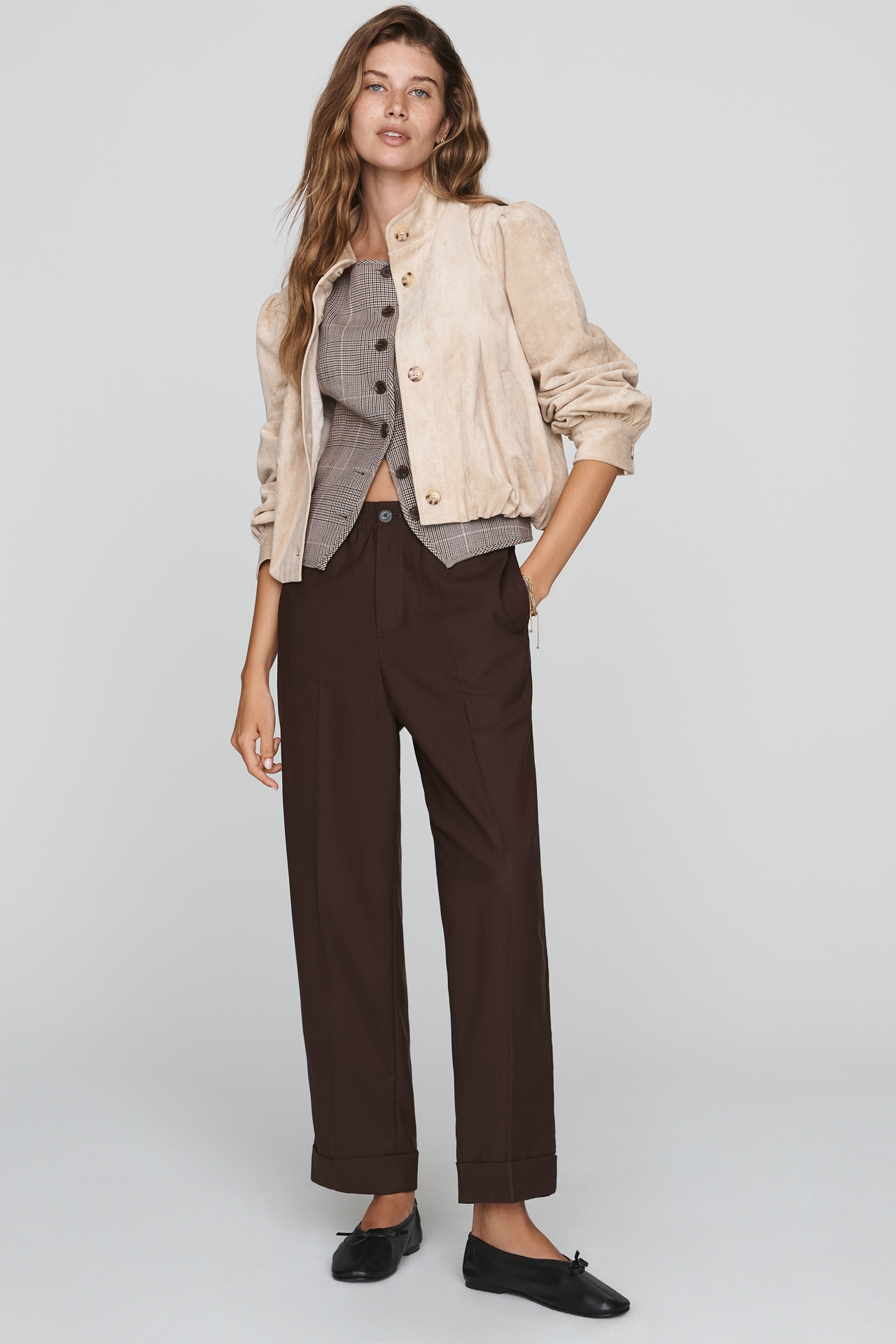 Closed Souki Cropped Pants