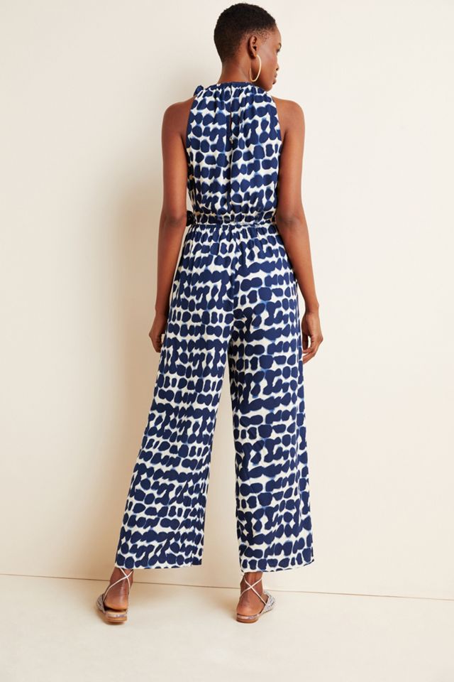 Beachgold Vickie Ruffled Jumpsuit | Anthropologie