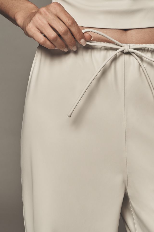 Lamarque Faith Faux-Leather Relaxed Pants #2