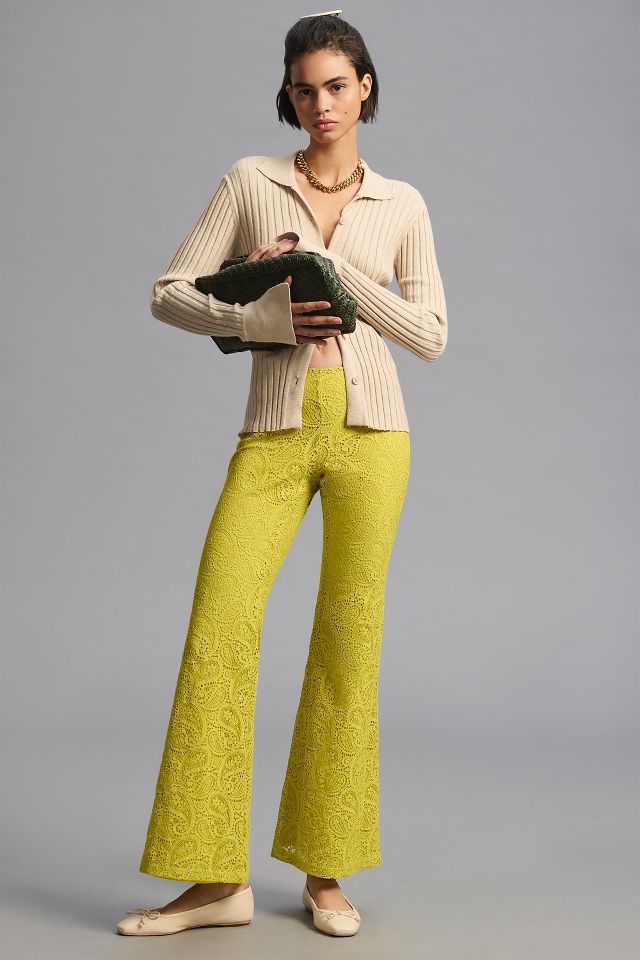 Handle With Flare Lace Pants