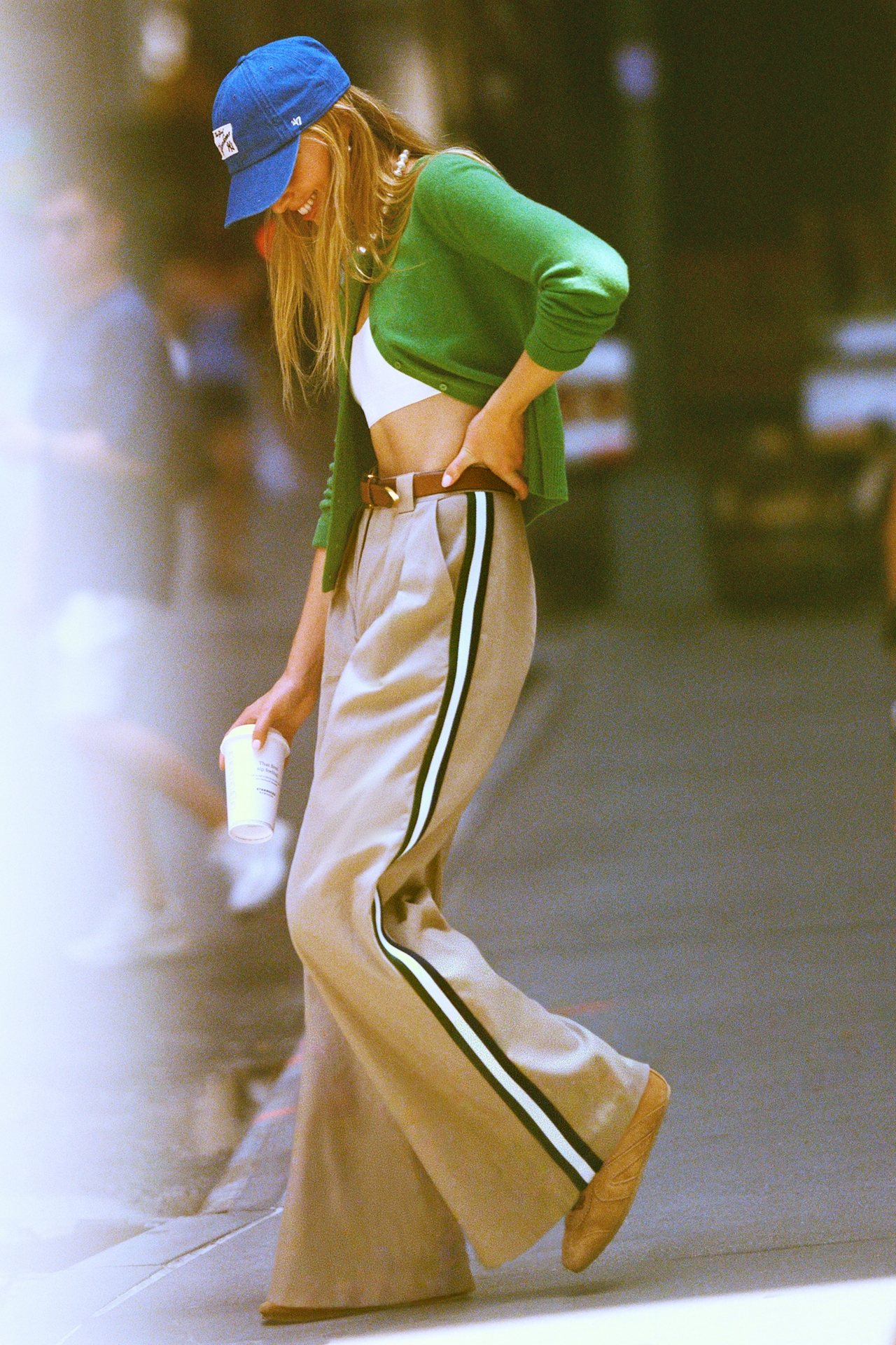 Maeve Pleated Trouser Track Pants