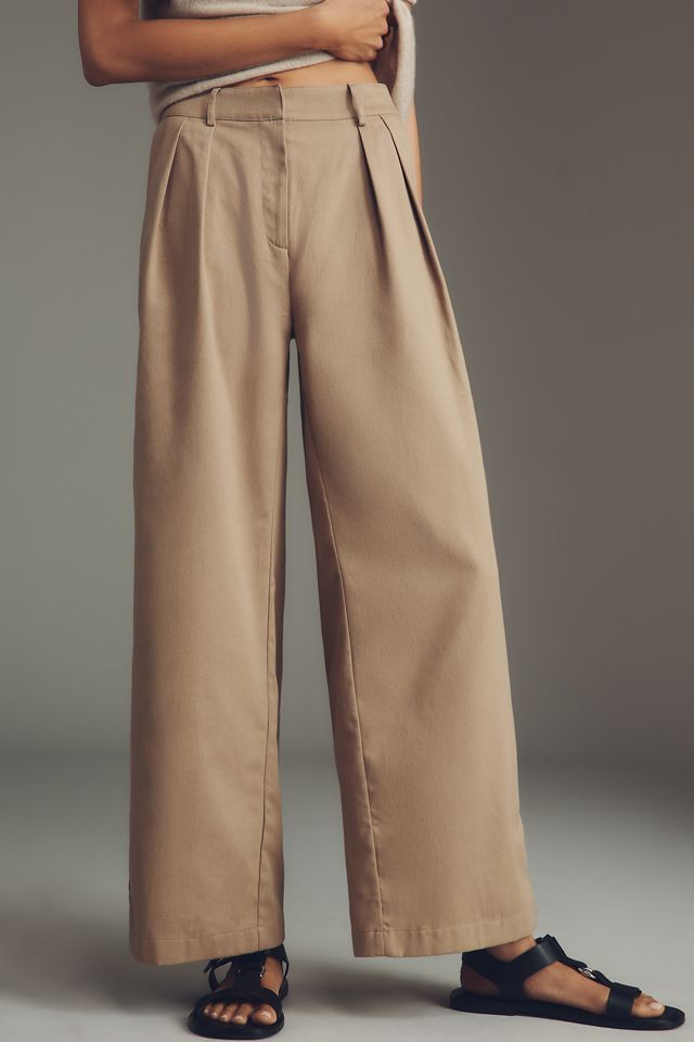 Maeve Pleated Trouser Track Pants #2