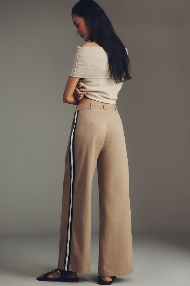 Maeve Pleated Trouser Track Pants #3