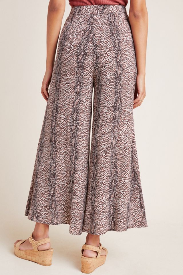 Skirted Wide-Leg Pants #3