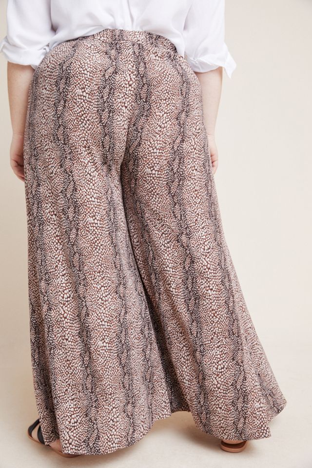 Skirted Wide-Leg Pants #6