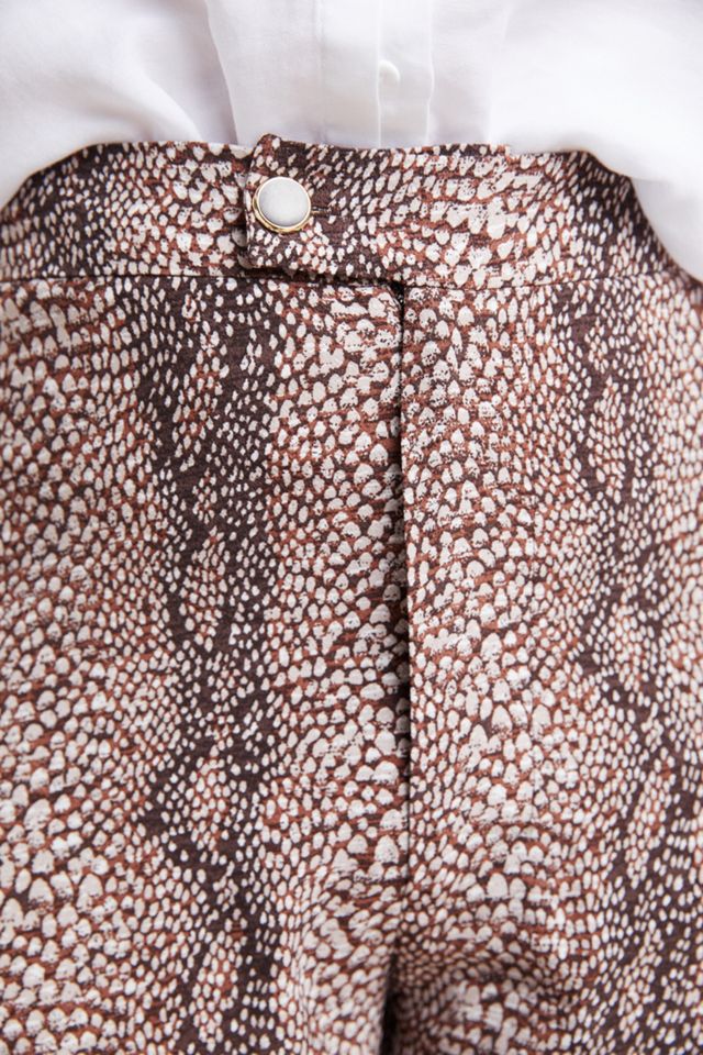 Skirted Wide-Leg Pants #7