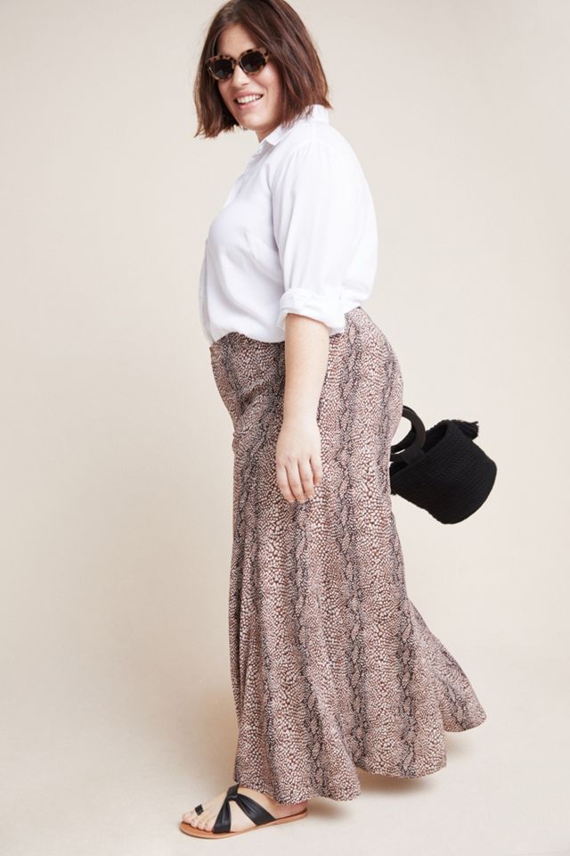 Skirted Wide-Leg Pants #8