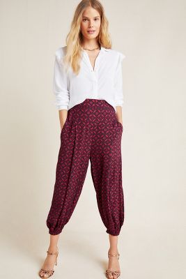 anthropologie harem pants