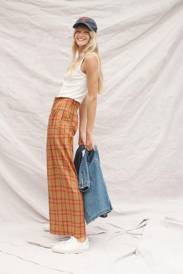 Maeve Albane Plaid Pants #3