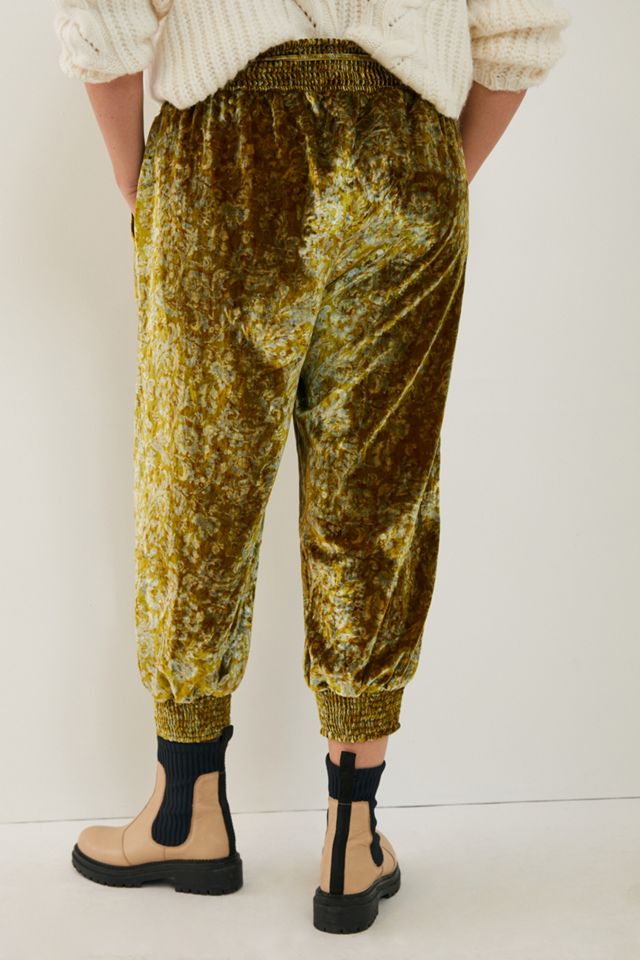 Gloria Velvet Joggers #6