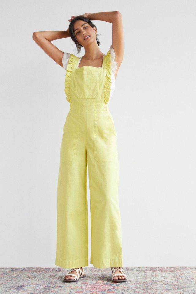 Maeve Ruffled Overalls #1
