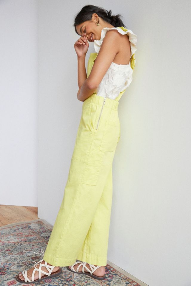 Maeve Ruffled Overalls #3