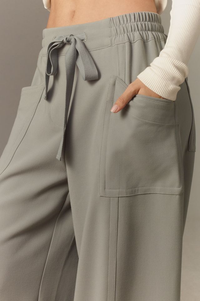 Maeve Tie-Waist Wide-Leg Pants   #3
