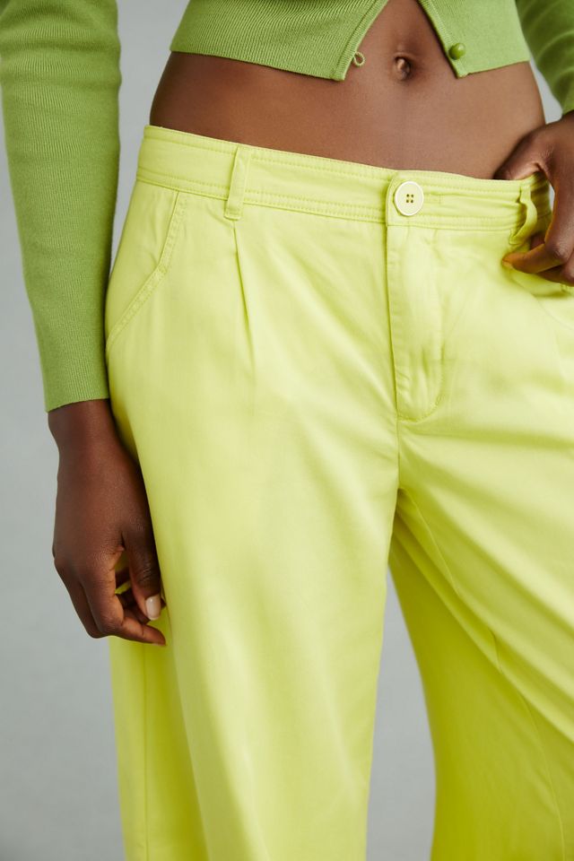 By Anthropologie Low-Rise Wide-Leg Trousers #2