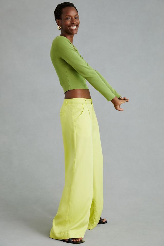 By Anthropologie Low-Rise Wide-Leg Trousers #3