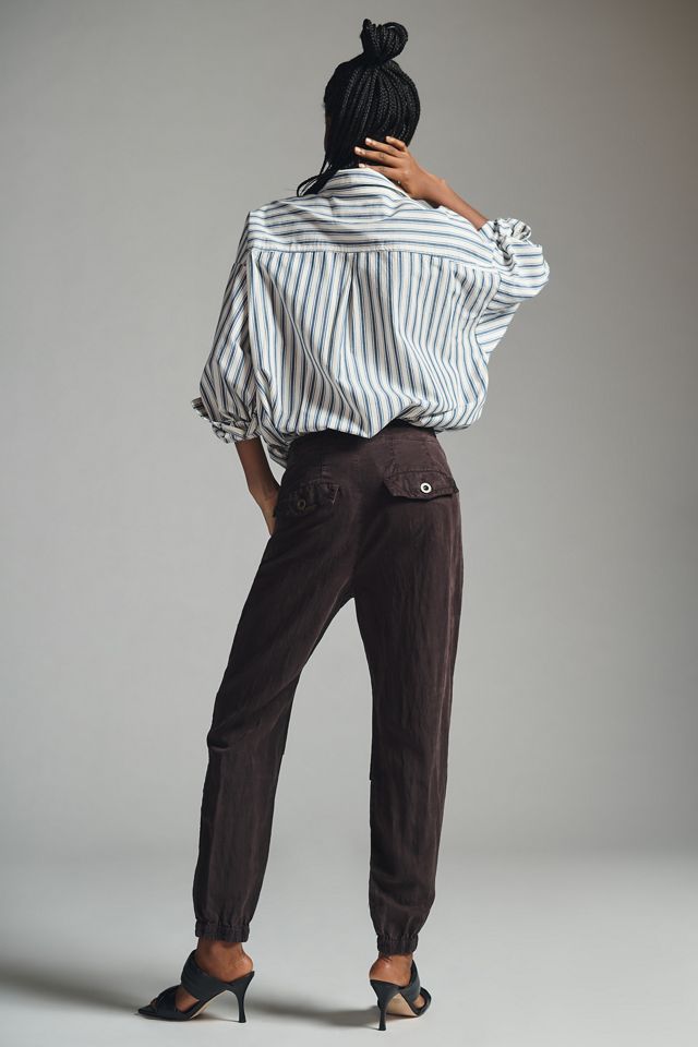By Anthropologie Slouchy Aviator Pants #3