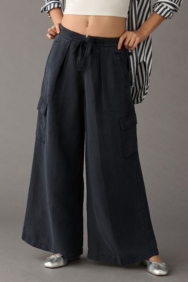 Pilcro Wide-Leg Utility Pants #1