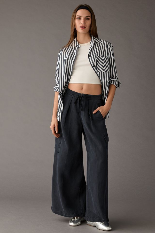 Pilcro Wide-Leg Utility Pants #2