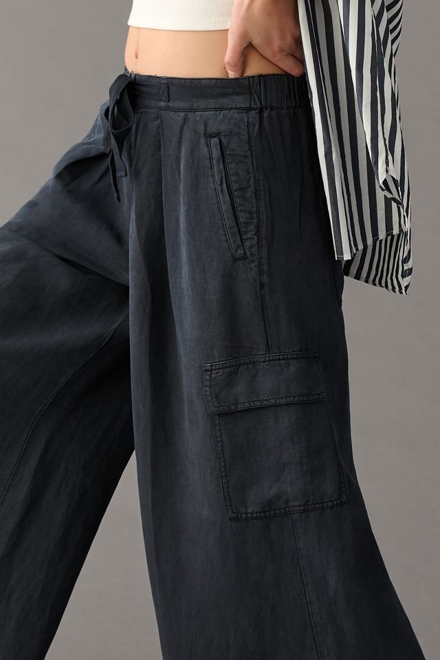 Pilcro Wide-Leg Utility Pants #3