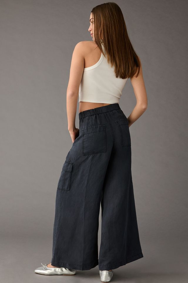 Pilcro Wide-Leg Utility Pants #4