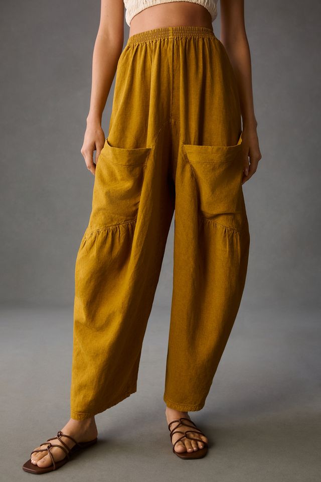 Pilcro Wide-Leg Barrel Pants #2