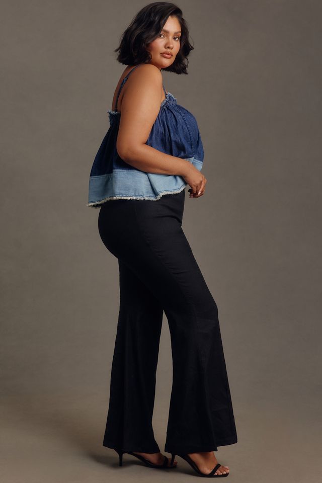 Linen Flare Pants main image 1
