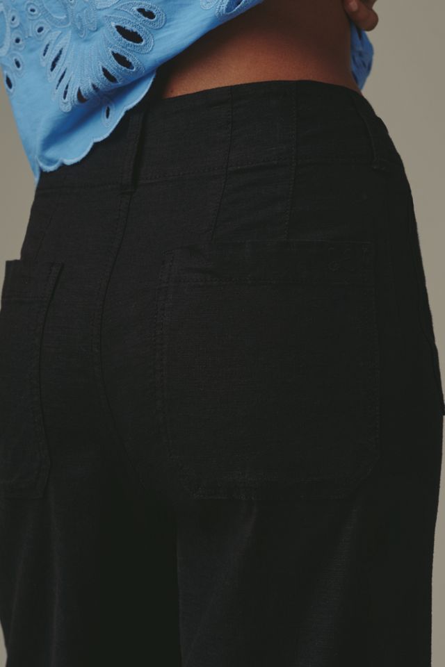 Le Pantalon Large en Lin Colette de Longueur Complète Maeve #5