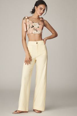 SALE! Anthropologie ノースリーブトップス By Anthropologie Square-Neck Halter Midi Dress | Anthropologie