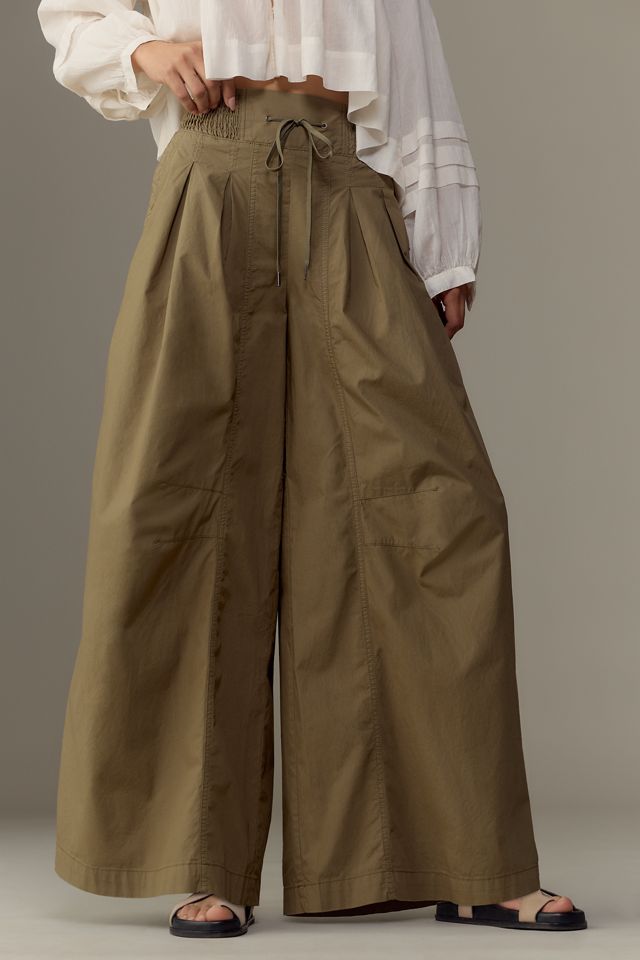 By Anthropologie Wide-Leg Parachute Pants #1