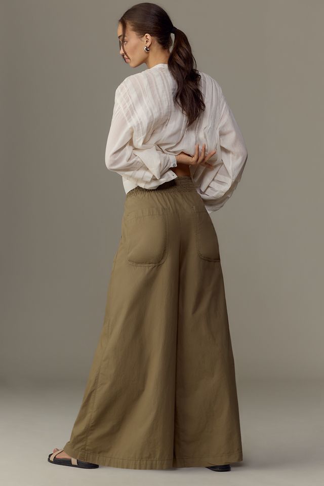 By Anthropologie Wide-Leg Parachute Pants #2