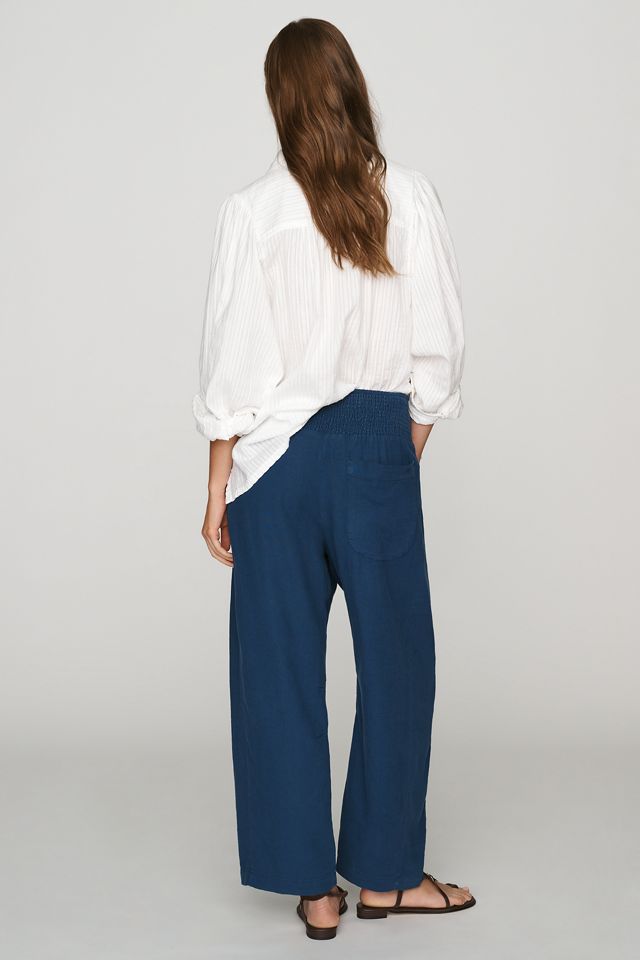 Pilcro Reese Smocked Pull-On Barrel Pants #2