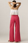 Maeve Scallop Wide-Leg Pants