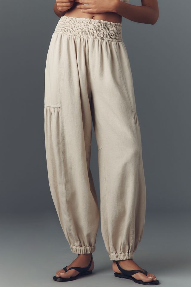 Pilcro Relaxed Linen Blend Pull-On Pants #1