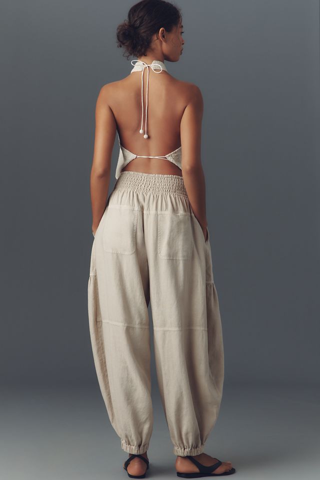 Pilcro Relaxed Linen Blend Pull-On Pants #2