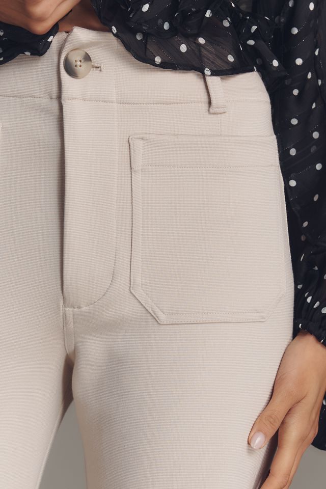 The Colette Knit Crop Wide-Leg Pants by Maeve #3