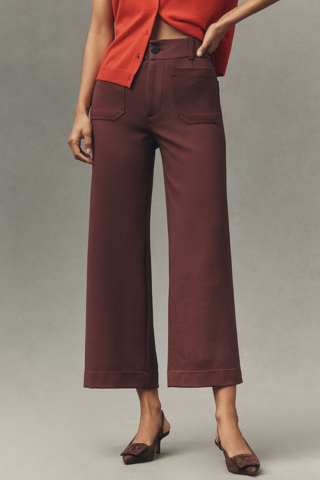 Los Pantalones de Punto Cortos de Pierna Ancha Colette de Maeve #2