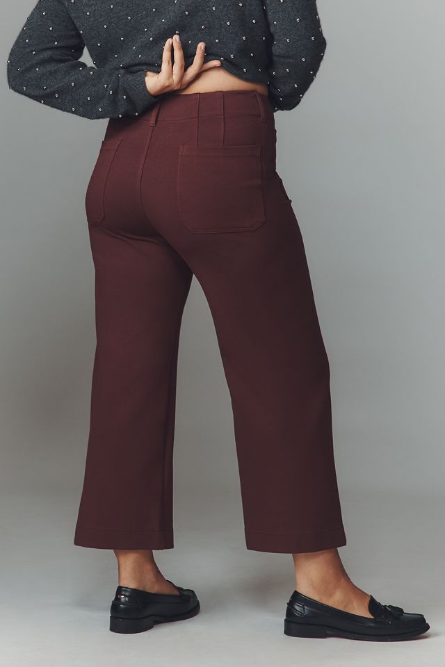 Los Pantalones de Punto Cortos de Pierna Ancha Colette de Maeve #5