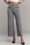 The Colette Knit Crop Wide-Leg Pants by Maeve