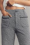 The Colette Knit Crop Wide-Leg Pants by Maeve