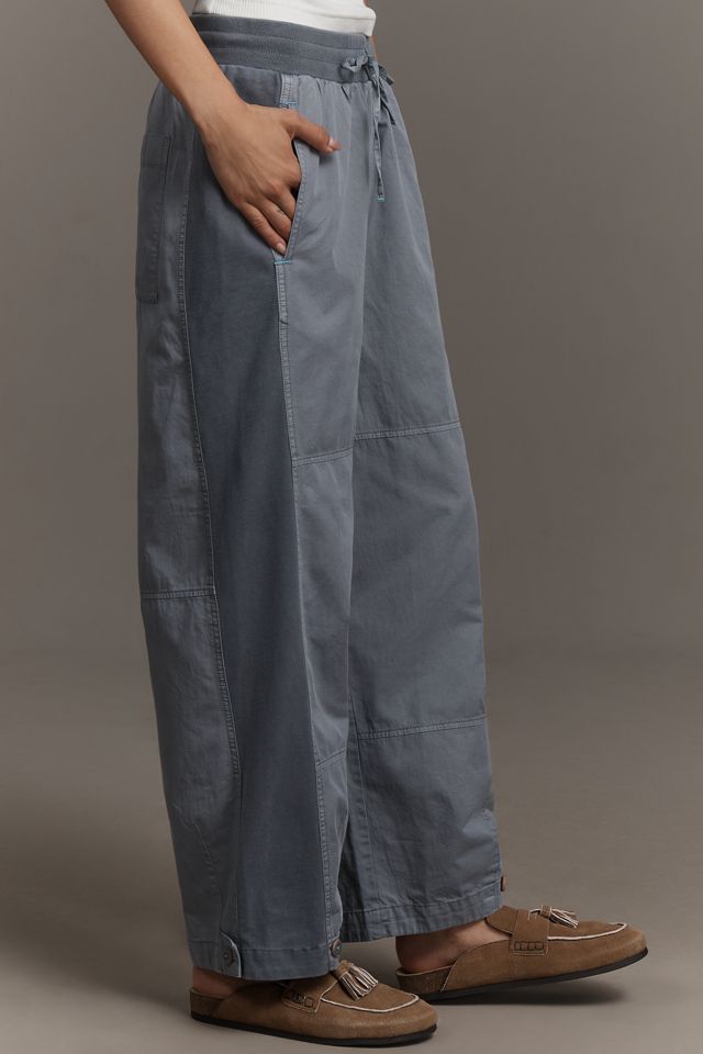 By Anthropologie Mixed Media Utility Pants #3