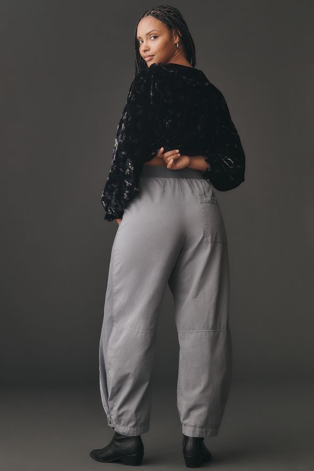 By Anthropologie Mixed Media Utility Pants #6