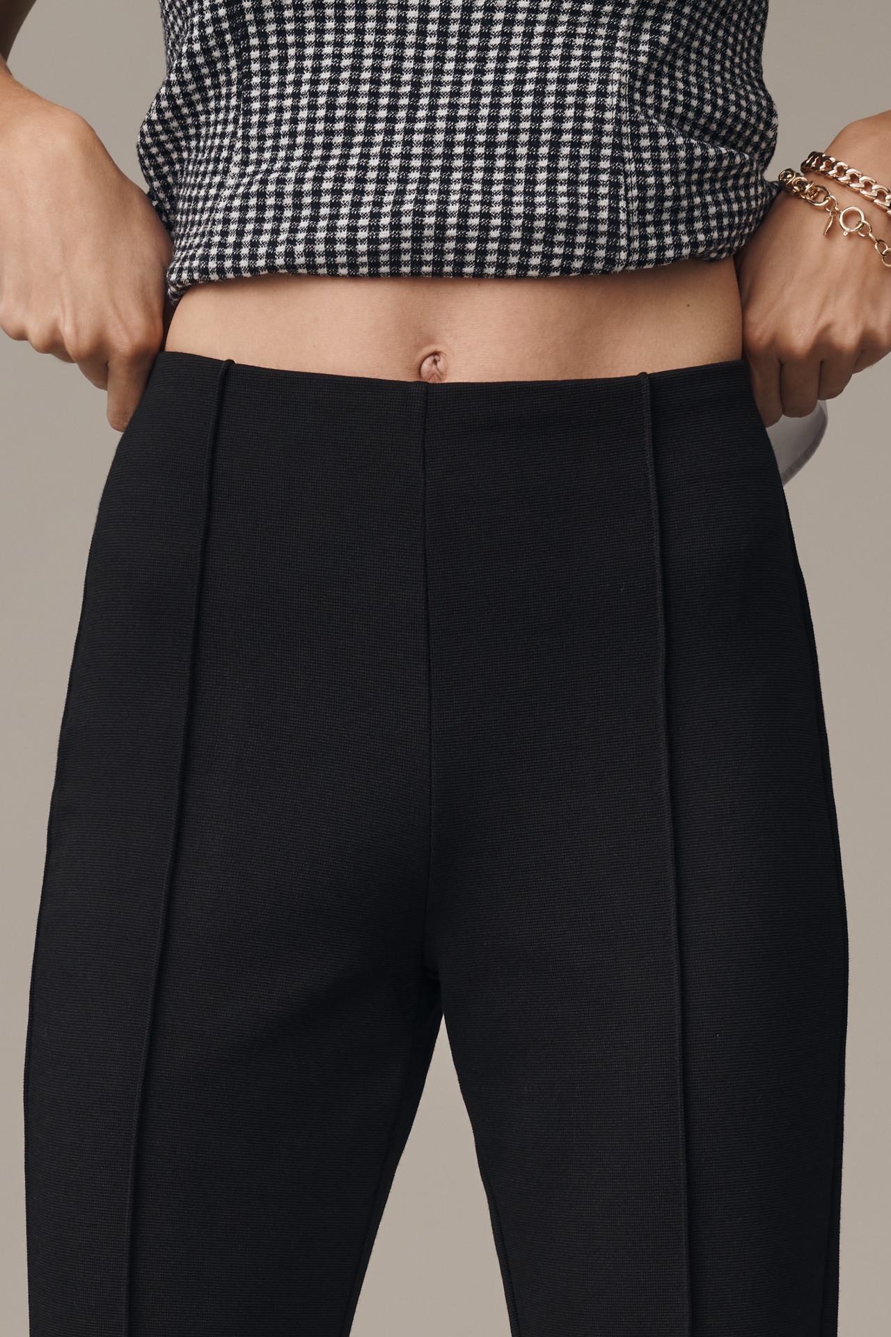 The Poppy Kick-Flare Pull-On Pants by Maeve