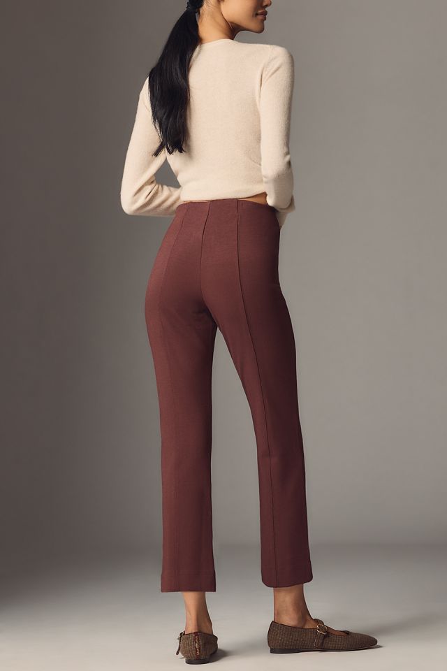 The Penny Kick-Flare Pull-On Trousers by Maeve #1